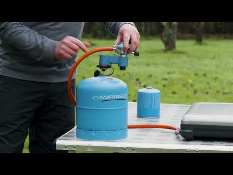 Campingaz® Twin Connector - run your Campingaz Stove from a CV470 gas cartridge or an R-Cylinder