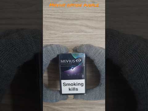 Mevius Option Purple cigarette review...#shortsvideo #viral #cigarette #shorts
