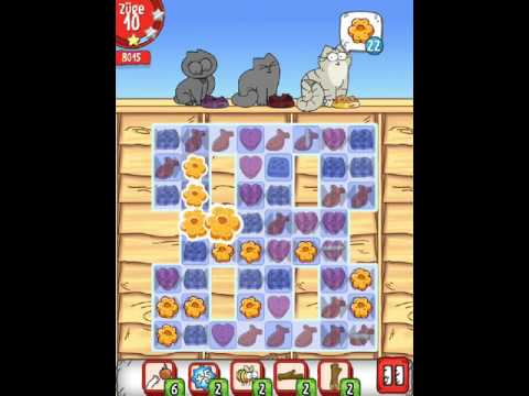 Simons Cat - Crunch Time - Level 105 - No Boosters (by match3news.com)