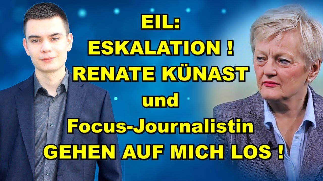 EIL: Grüne Renate Künast GEHT AUF MICH LOS!