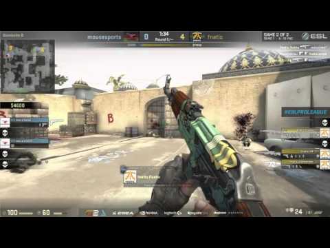 CS GO   Fnatic vs  mousesports Dust2 Map 2   ESL Pro League