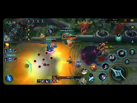 lol wild rift: one for all morgana vs ziggs ,insane damage