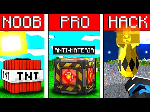 GIOCO CON TNT NOOB VS PRO VS HACKER - MINECRAFT ITA