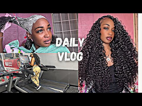 DAILY VLOG- Got Tested + Pregnancy +Cook BBQ Fish + Relax My Hair At Home+ Miracle Knots w/ ULA HAIR