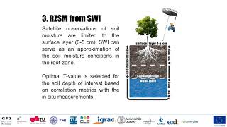 171 Towards Long term Satellite based Root zone Soil Moisture from C3S