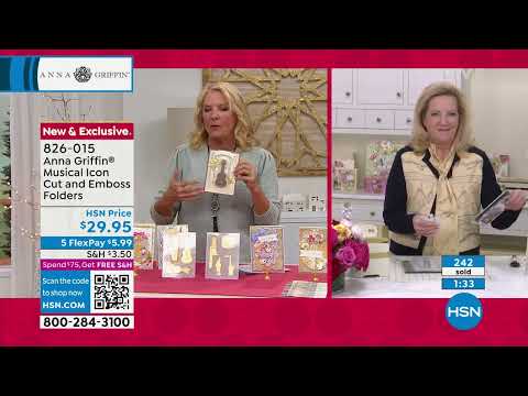 HSN | Anna Griffin Elegant Paper Crafting 11.15.2022 - 01 AM