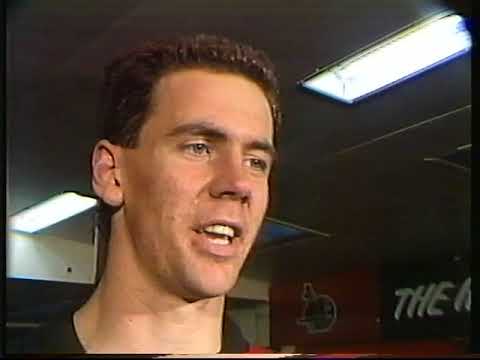 1987 Paul Salmon interview after kicking 11 goals vs West Coast