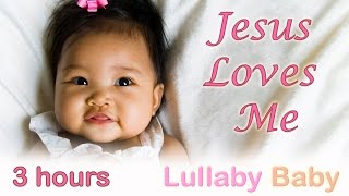 ☆ 3 HOURS ☆ JESUS LOVES ME ♫ Instrumental MUSIC BOX ☆ Baby Bedtime Sleeping Music ♫ Music for Babies