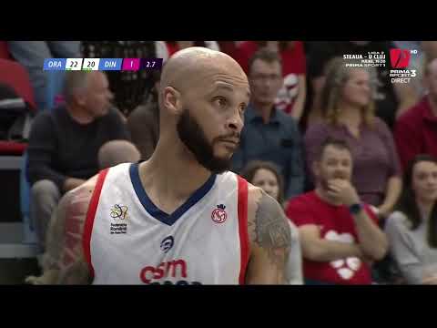 Liga Naţională, play-off, sferturi de finală, meciul 1: CSM Oradea - Dinamo 76-58