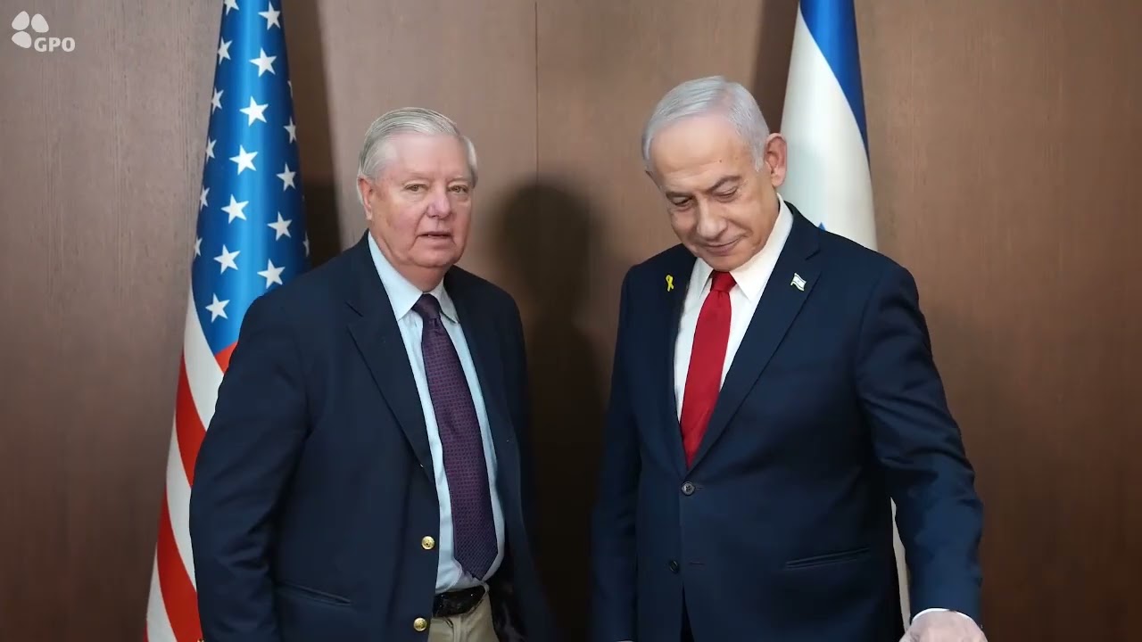 ראש הממשלה בנימין נתניהו נפגש עם הסנאטור לינדזי גרהאם