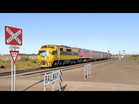 MK82: SSR GM10 & ChumRail 42103 With ARTC AK Track Test Carriages (19/10/2022) - PoathTV Trains