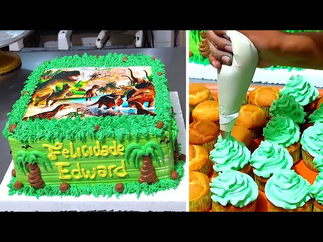 Vídeo relacionado con LIULINY 26 Piezas Dinosaurio Decoración para Tartas, Topper de Pastel de Cumpleaños de Dinosaurio, Decoraciones para Cake de Animales, para Tartas de Cumpleaños, Fiestas, Fiestas Temáticas Animales