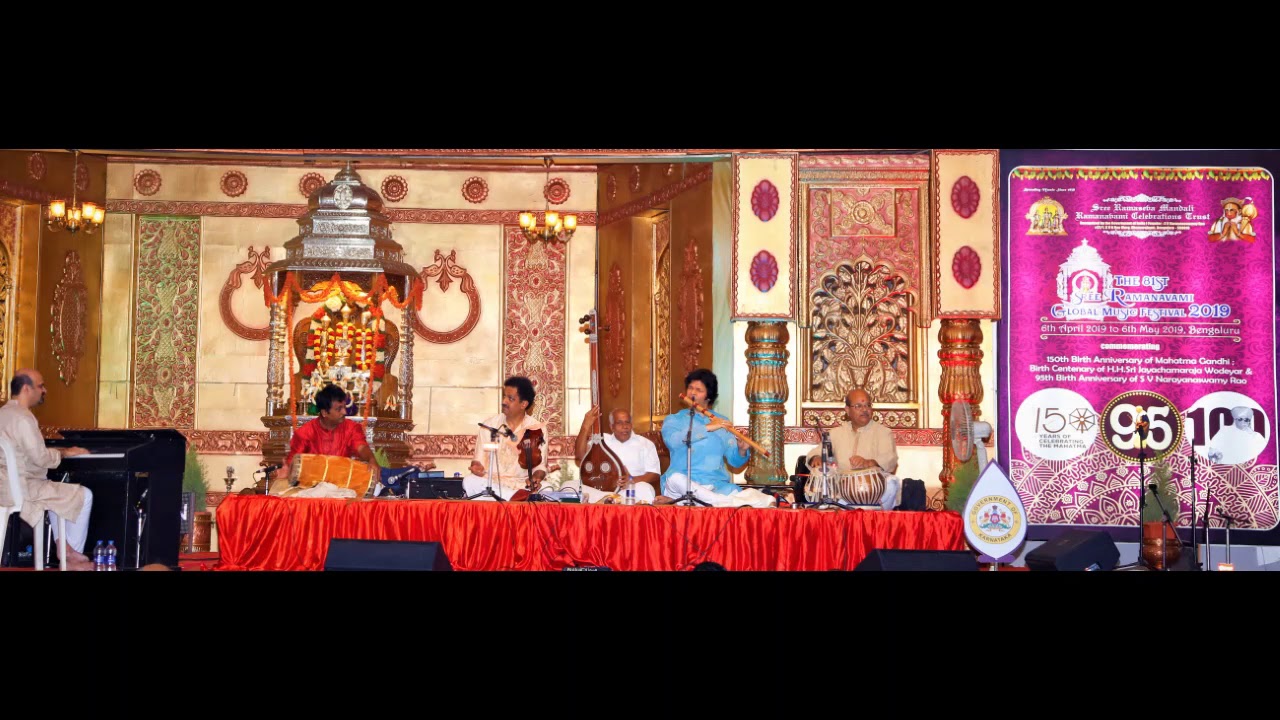 Mysore Nagaraj, Anil Srinivasan & Rakesh Chaurasia Spl Jugalbandhi