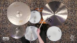 Video thumbnail for Meinl 21" Byzance Traditional Medium Ride Cymbal - 2625g (B21MR-1022621O) by Memphis Drum Shop