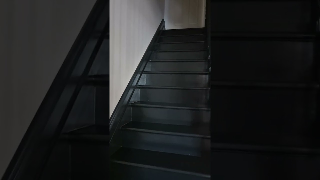 Before & After - Black Staircase Transformation