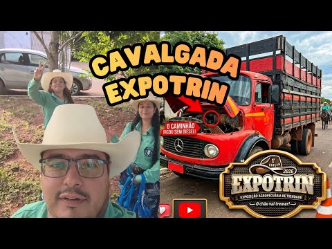 Primeira Cavalgada da Exposição Agropecuária de Trindade ExpoTrin