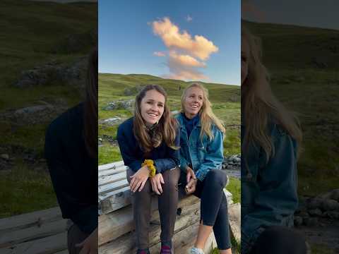 Soaking up the sunset while promoting our new song Chances! #singersongwriter #newmusic #singer