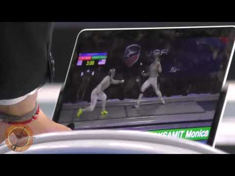 Salt Lake City 2019 SWS - L4 - Mariel Zagunis v Monica Aksamit