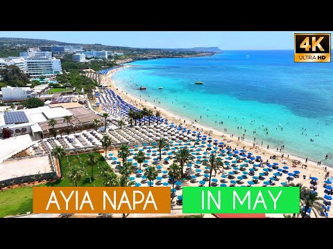 Ayia Napa In May  - What do the beaches look like? Cyprus