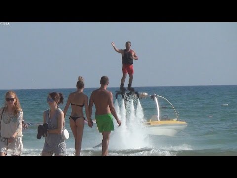 Водная доска. Полёт.