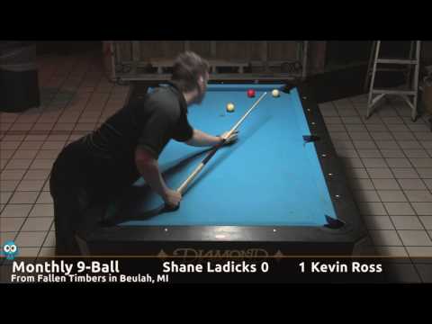 Shane Ladicks vs Kevin Ross - 2017-01-07 Fallen Timbers monthly 9-ball