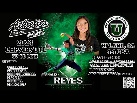 2024 LHP - Analise Reyes (Skills Video)