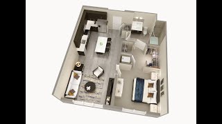 Dwell 2nd Street luxury Apartments Unit 1109 - Silver