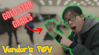 GOLD STARS FOR DAYS | VENDOR'S POV | LACROSSE CARD SHOW