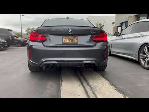 BMW M2 N55 Dinan Axle Back Exhaust