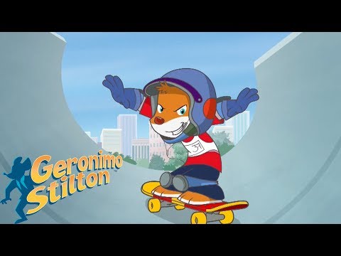 Geronimo Stilton | Benjamin Stilton the Skateboader | Compilation | Cartoons for Kids