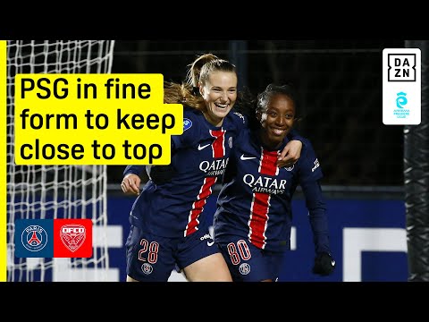 HIGHLIGHTS | Paris Saint-Germain vs. Dijon FCO (Arkema Première Ligue 2024-25 Matchday 9)