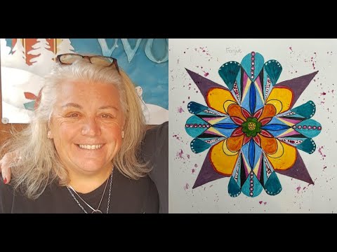 Art for the Heart Mandalas with Kelley Worth July 31st!