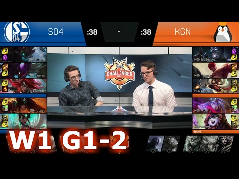 Team Kinguin vs FC Schalke 04 | Game 2 S7 EUCS Spring 2017 Week 1 | KNG vs S04 G2