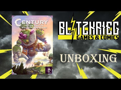 Century Golem Edition Eastern Mountains Board Game Unboxing
