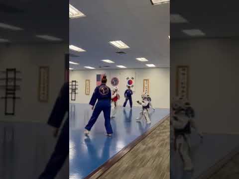 Shakopee , MN state Master Moon’s taekwondo sparring (1/19/23)Alan,Adam