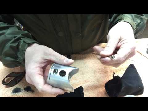 Piston circlip wrist pin install technique