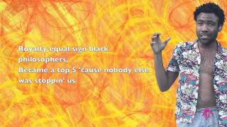 Childish Gambino - All Yall - Lyrics