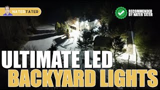 The Brightest LED Security Lights – 30,000 Lumens, Dusk to Dawn!