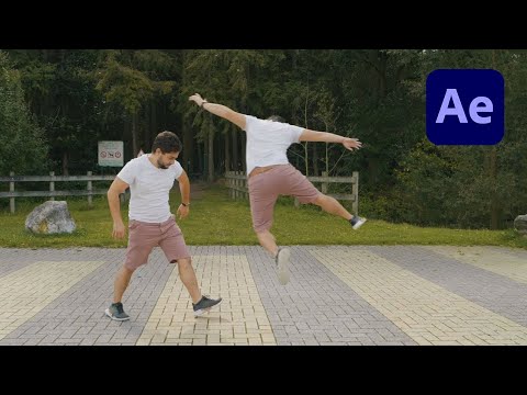 Freeze Frame 3D Parallax Clone Effect in After Effects Tutorial