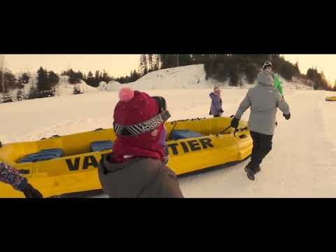 Village vacances Valcartier, Quebec, hiver 2021