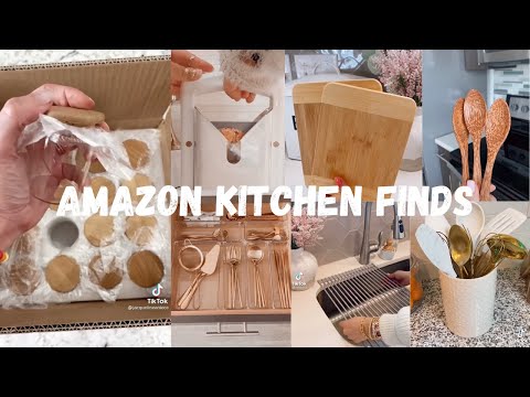 TIKTOK AMAZON FINDS + MUST-HAVES Kitchen Edition |Tiktok Amazon compilation w/ Links