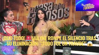 SHE SAID IT ALL! 🚨 Jailyne breaks her silence after her ELIMINATION: IT WAS ALL A FRAUD! 😱 ON L...