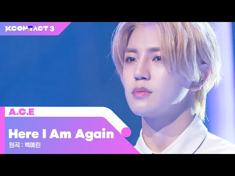 A.C.E (에이스) - Here I Am Again (다시 난 여기) (원곡 : 백예린) [음악실 EeumAkSil] | KCON:TACT 3