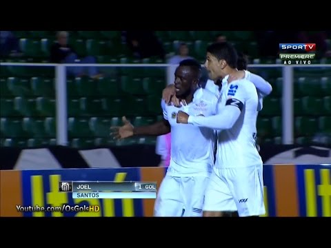 Gol de Joel, Figueirense 2 x 2 Santos - Brasileirão 25/05/2016 [HD]