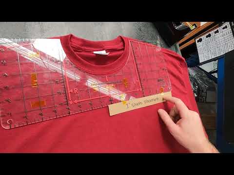 DTF | Heat Press | Left Chest Placement