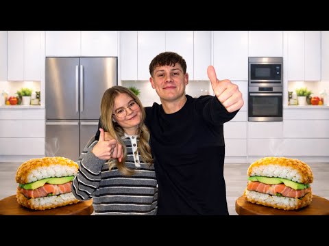 We conjure up sushi burgers | Mike