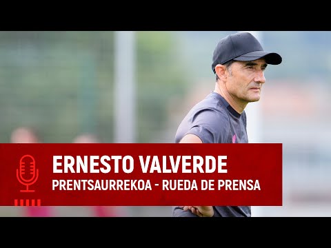 Imagen de portada del video 🎙️ Ernesto Valverde | Prentsaurrekoa