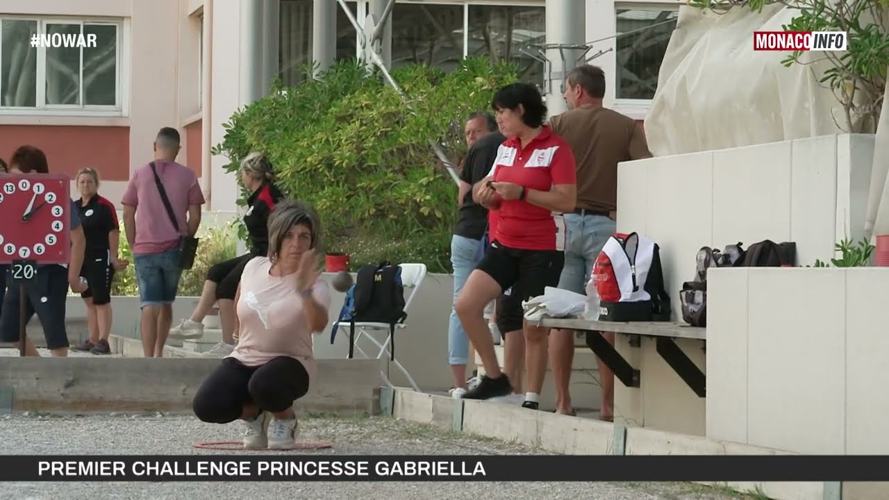 Pétanque : Premier Challenge Princesse Gabriella