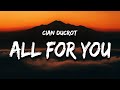 Cian Ducrot All For You Lyrics