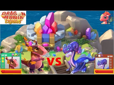 Enchant Dragon battle | Dragon Stardust vs Autumn Dragon | dragon mania legends